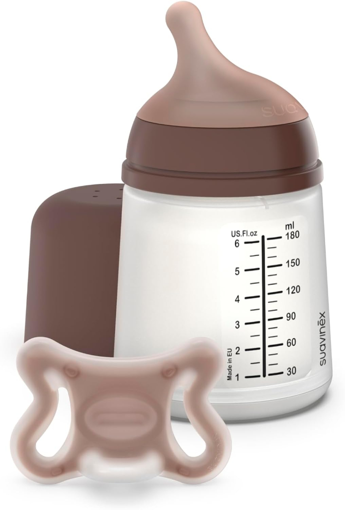 Suavinex Zero Startset Chupeta +Biberão 180ml  Deep