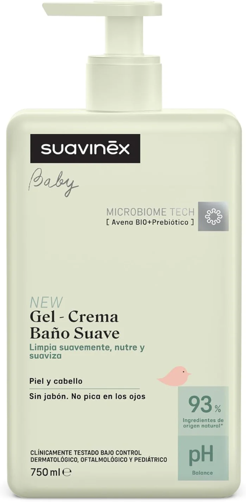 Suavinex Baby Gel-Creme Banho Suave 750ml