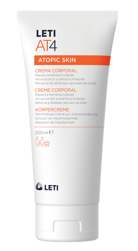 LetiAt4 Creme Corporal Pele Atópica - 200ml