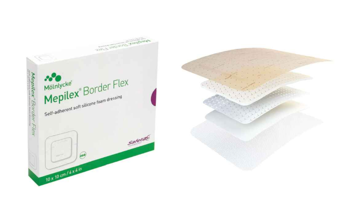 Mepilex Border Flex Penso_ 10X10Cm