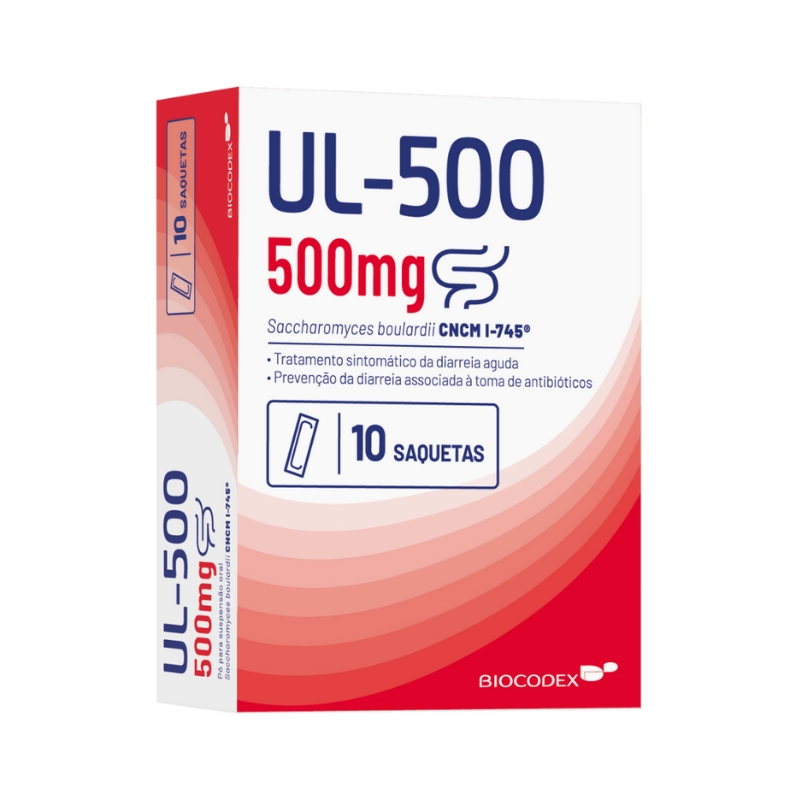 UL-500 , 500 mg x 10 Saquetas Pó Suspensão Oral