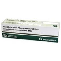 Acetilcisteína Pharmakern MG, 600 mg (x20 comprimidos)