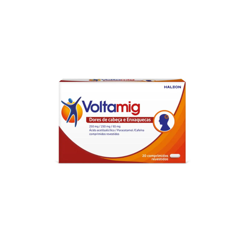 Voltamig , 250 mg + 250 mg + 65 mg Blister x 20 Unidade(S) Comprimidos Revestido Pelicula