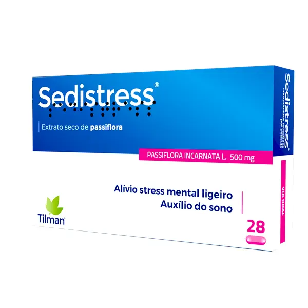 Sedistress , 500 Mg Blister 28 Unidade(S) Comprimidos Revestidos Pelicula