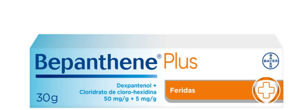 Bepanthene Plus, 5/50 mg/g creme bisnaga 30g