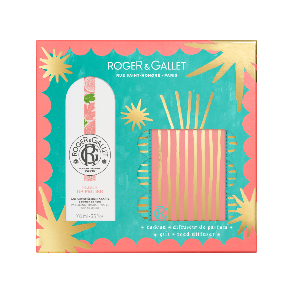 Roger & Gallet Fleur Figuier Eau de Toilete - 100ml + Difusor