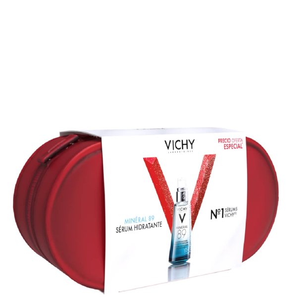 Coffret Vichy Mineral 89 Sérum Concentrado Rosto 50ml