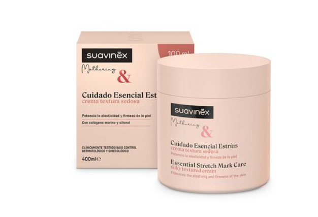 Suavinex Mothering Creme Anti-Estrias 400 ml com oferta 100ml