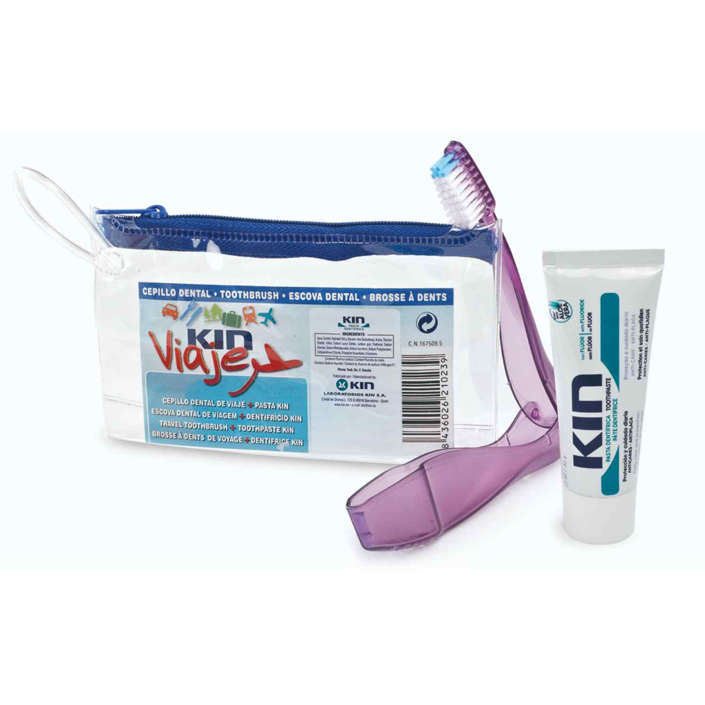 Kin Viagem Escova Dentes + Pasta Dentifrica - 25ml