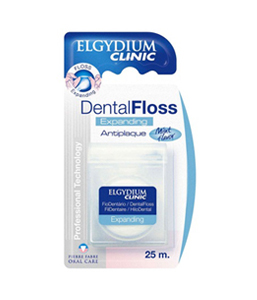 Elgydium Clinic Fio Dental White Expanding - 25m