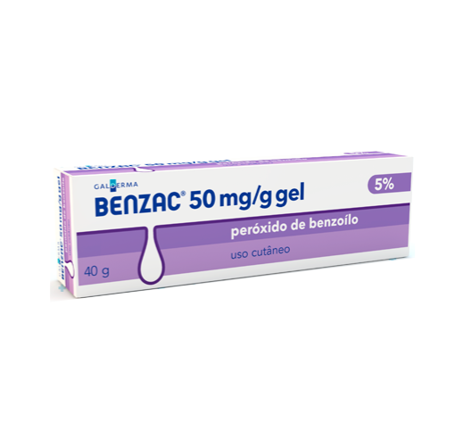 Benzac 5, 50 mg/g Gel Bisnaga - 40g