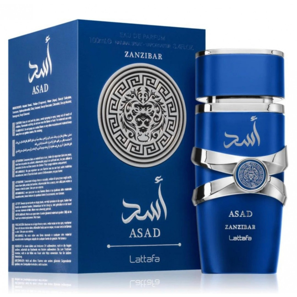 Lattafa Asad Zanzibar Eau Parfum Men 100Ml