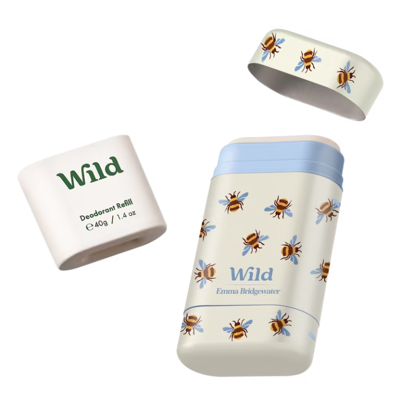 Wild Deo Natural Caixa+Recarga Abelhas/Mel/Flor de cacto