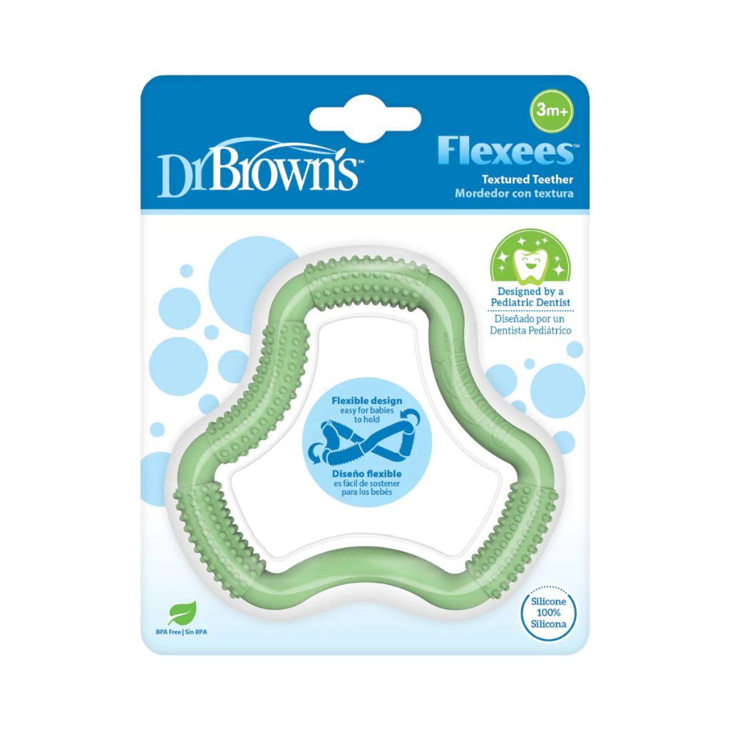 Dr Browns Mordedor Flexees Verde 3M+