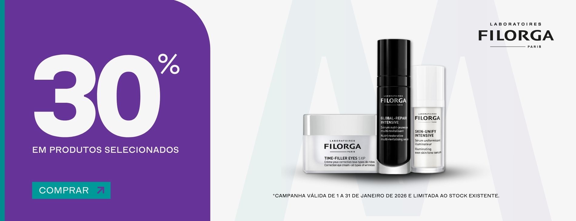 Filorga 30% desconto