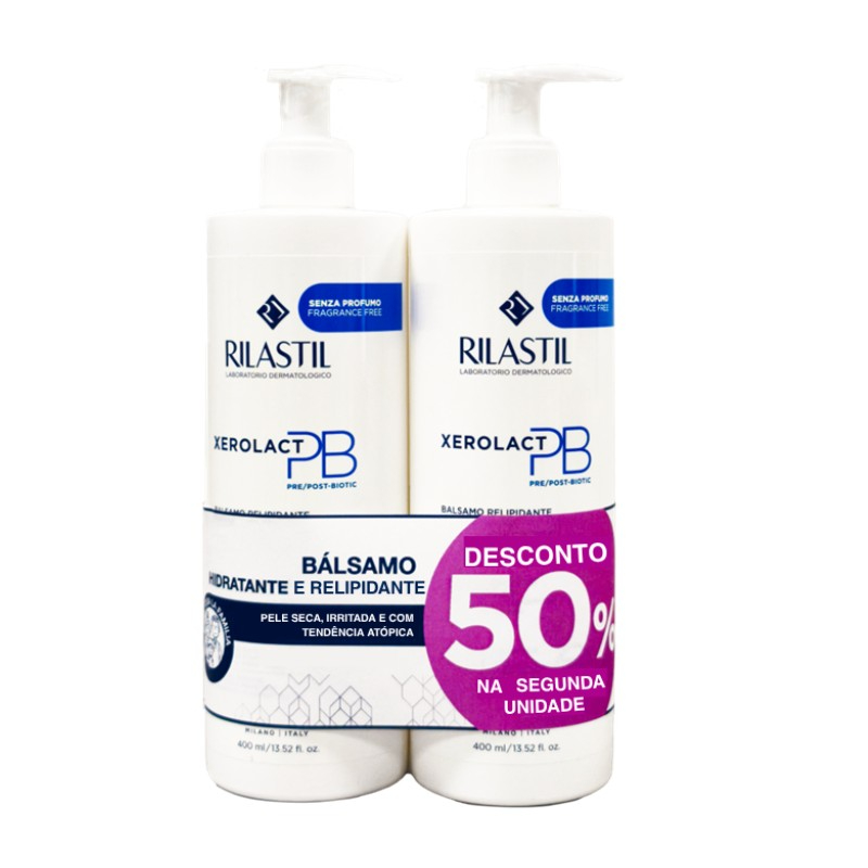 Rilastil Xerolact Pb Bálsamo 400Ml x2 -50% 2ª unidade