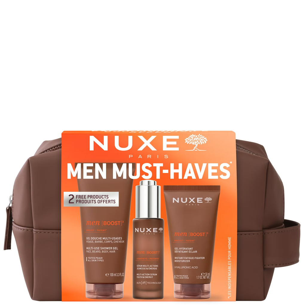Nuxe Men Boost Trousse'26 Must-Haves