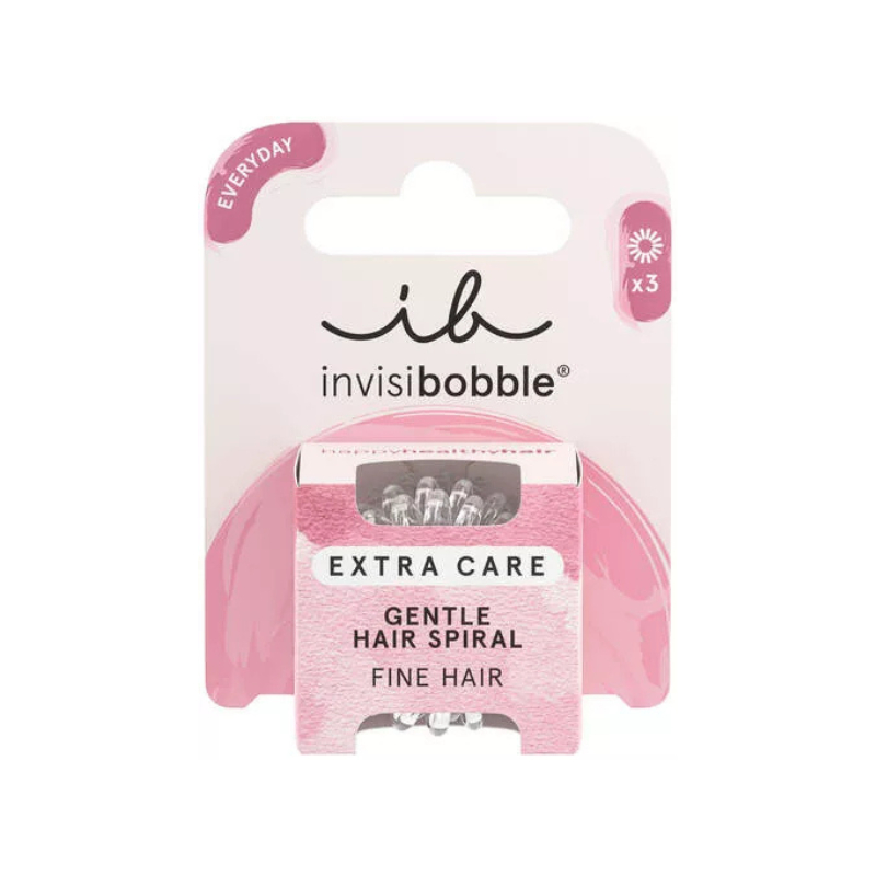 Invisibobble Elastico Cabelo Original Extra Care Crystal (x3 unidades)