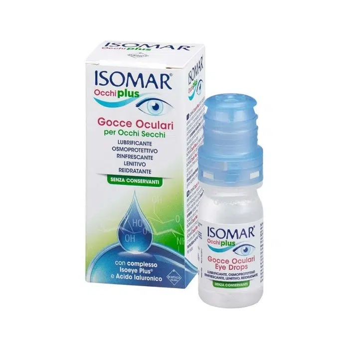 Isomar Occhi Plus Olho Seco Gotas Oftalmicas - 10Ml