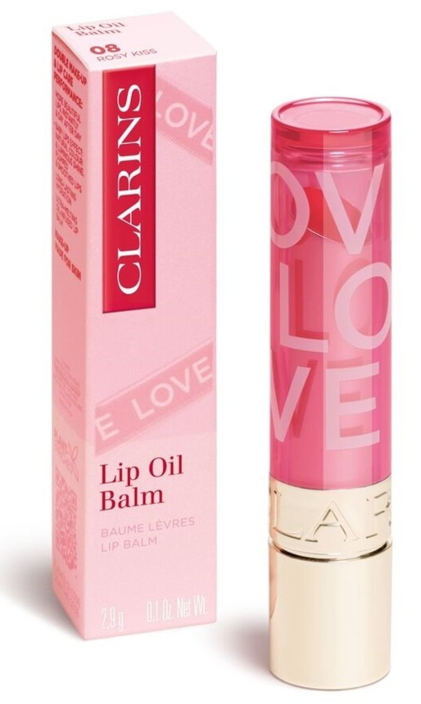 Clarins Lip Oil Balm 08 Rosy Kiss