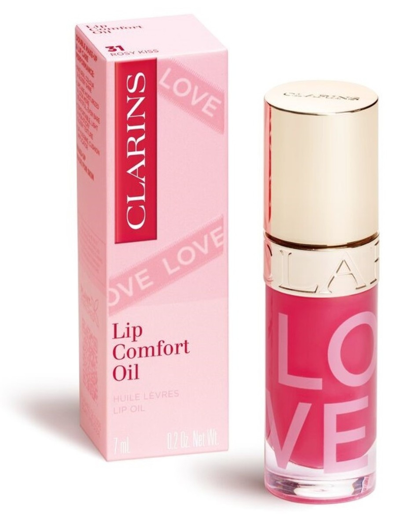 Clarins Lip Comfort Oil 31 Rosy Kiss