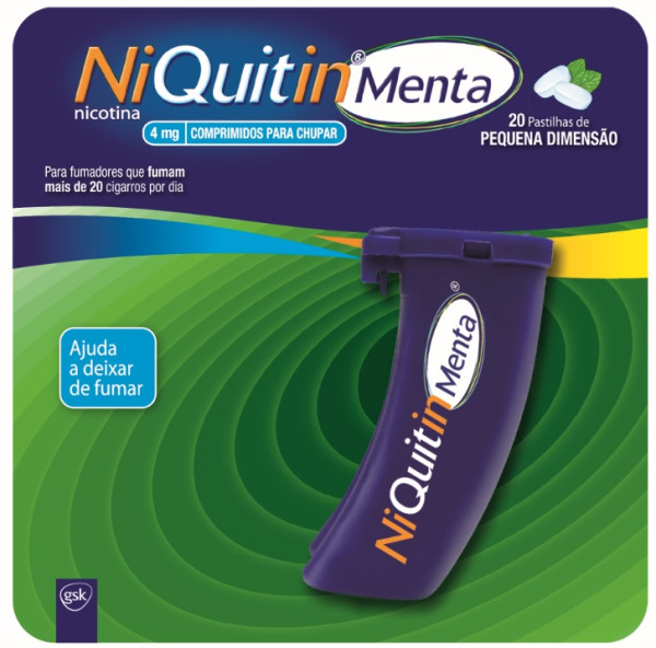 Niquitin Menta 4mg (x20 comprimidos chupar)