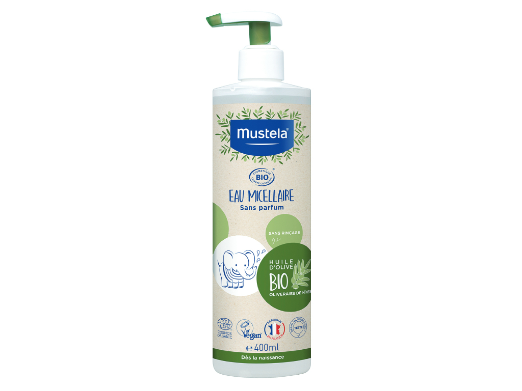 Mustela Bio Água Micelar Sem Perfume - 400ml