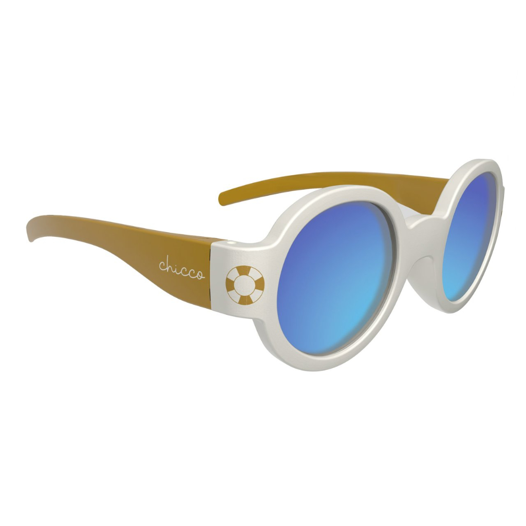 Chicco Óculos de Sol Lentes Espelhadas Branco 0M+