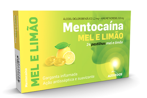 Mentocaína Mel e Limão