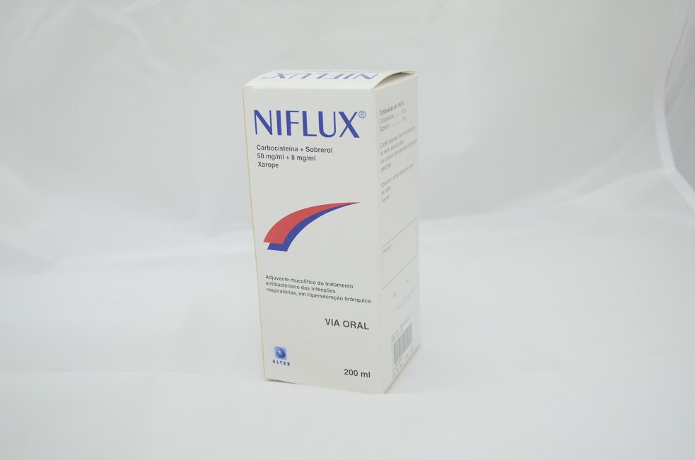 Niflux 50/8 mg/ml xarope - 200ml