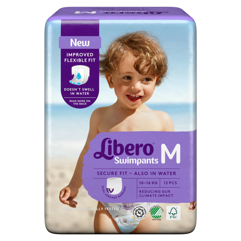 Libero Swimpants Fralda_ 10-16 Kg (x12 unidades)