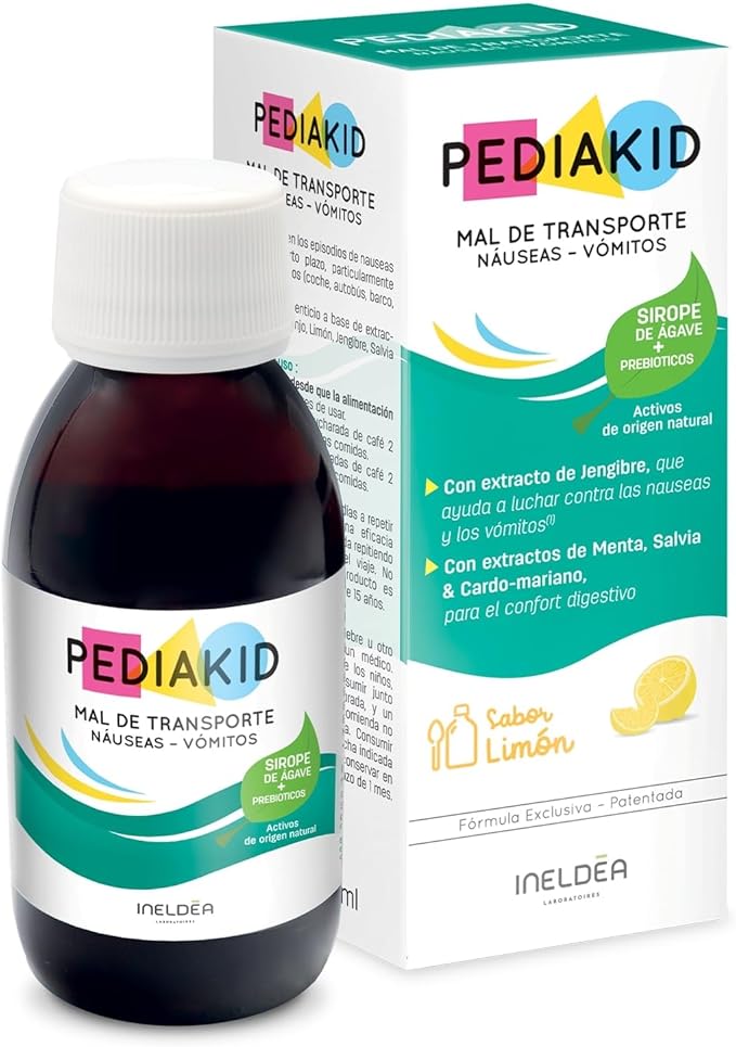 Pediakid Náusseas Enjoos Xarope Limão - 125Ml