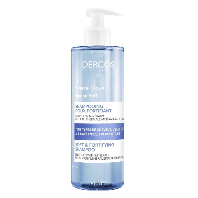 Dercos Tec Frequente Champô Mineral Suave - 400ml