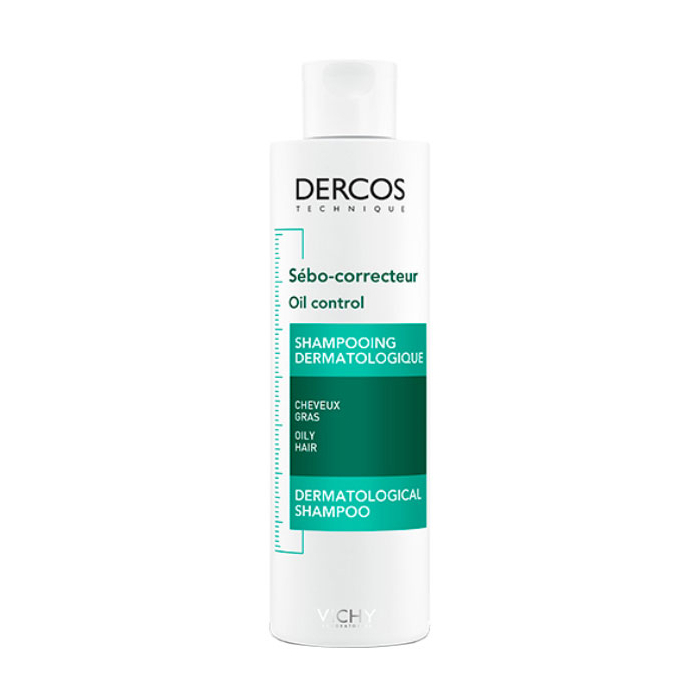 Dercos Tec Oleoso Champô Sebo Corrector/Renovador - 200ml