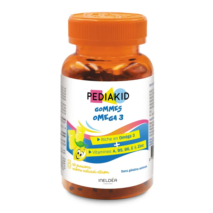 Pediakid Omega-3 Gummies Limao (x60 gomas)