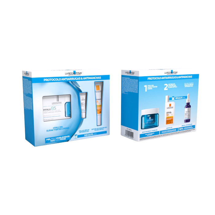 La Roche-Posay Hyalu B5 Suractivated Creme - 50mL+ Anthelios Uvmune SPF50+ - 15ml + Mela B3 sérum - 3ml