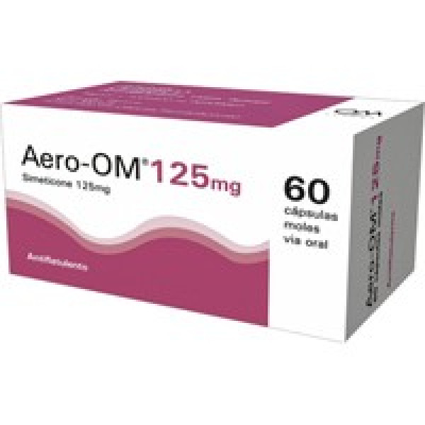 Aero-OM 125 mg (x60 cápsulas moles)