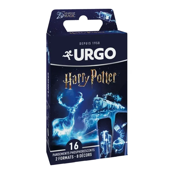 Urgo Harry Potter Penso Fosforescentes 2 Tamanhos x16