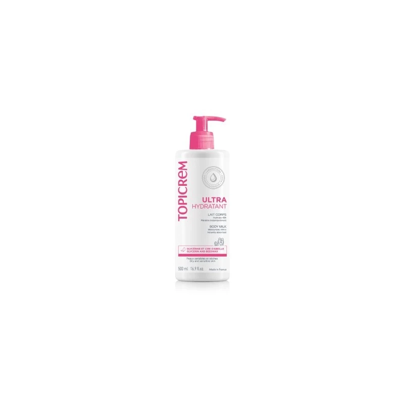 Topicrem Ultra Hidratante Leite Corporal 500ml