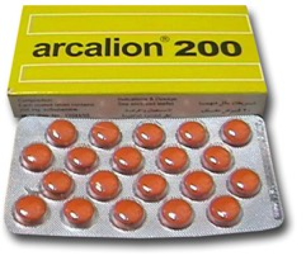 Arcalion 200 mg (x60 comprimidos revestidos)