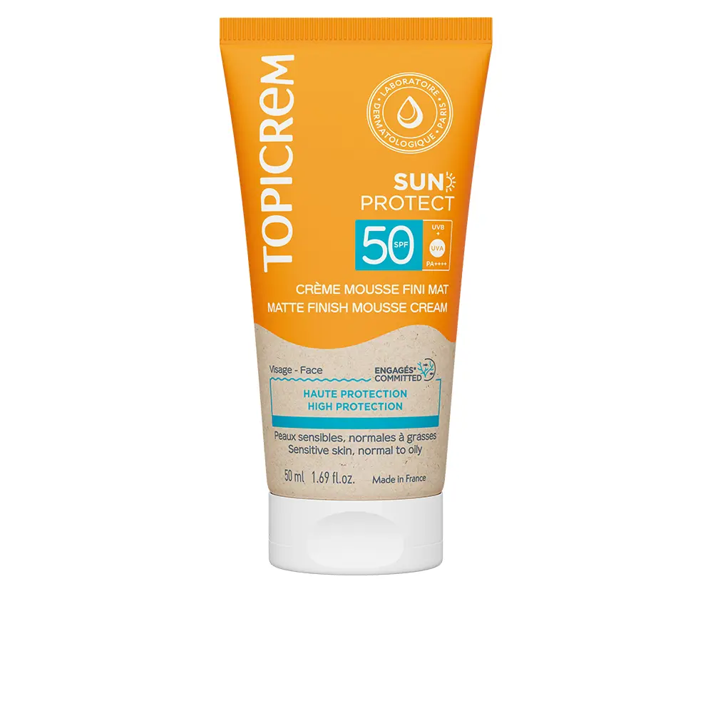Topicrem Sun Protect Mousse Creme Spf50 50ml