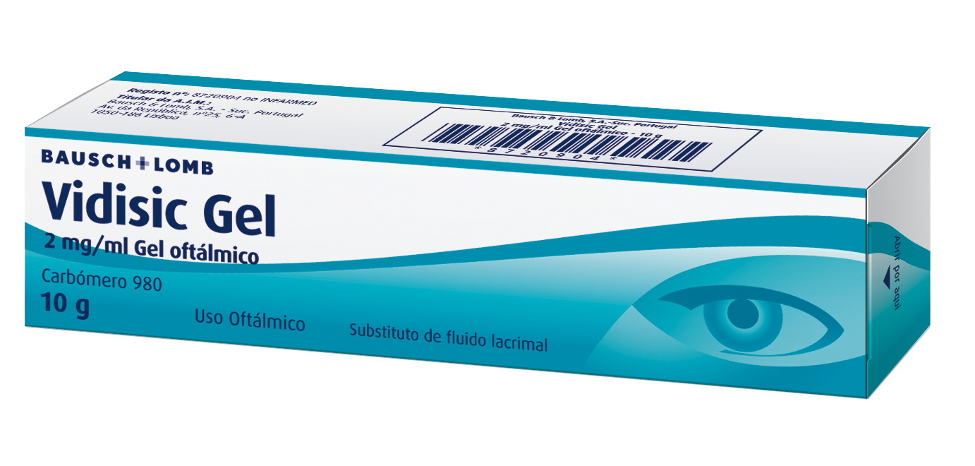 Vidisic Gel 2 mg/g gel oftálmico bisnaga - 10g