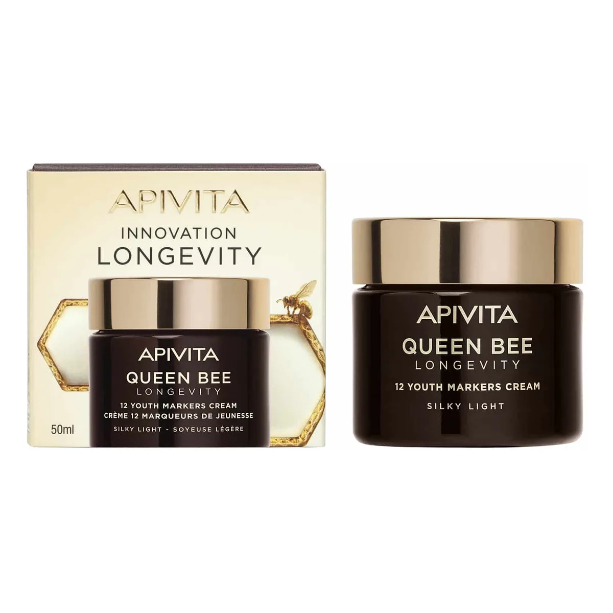 Apivita Queen Bee Longevity Creme Ligeiro 50ml