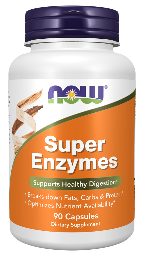 Now Super Enzymes 90 Cápsulas
