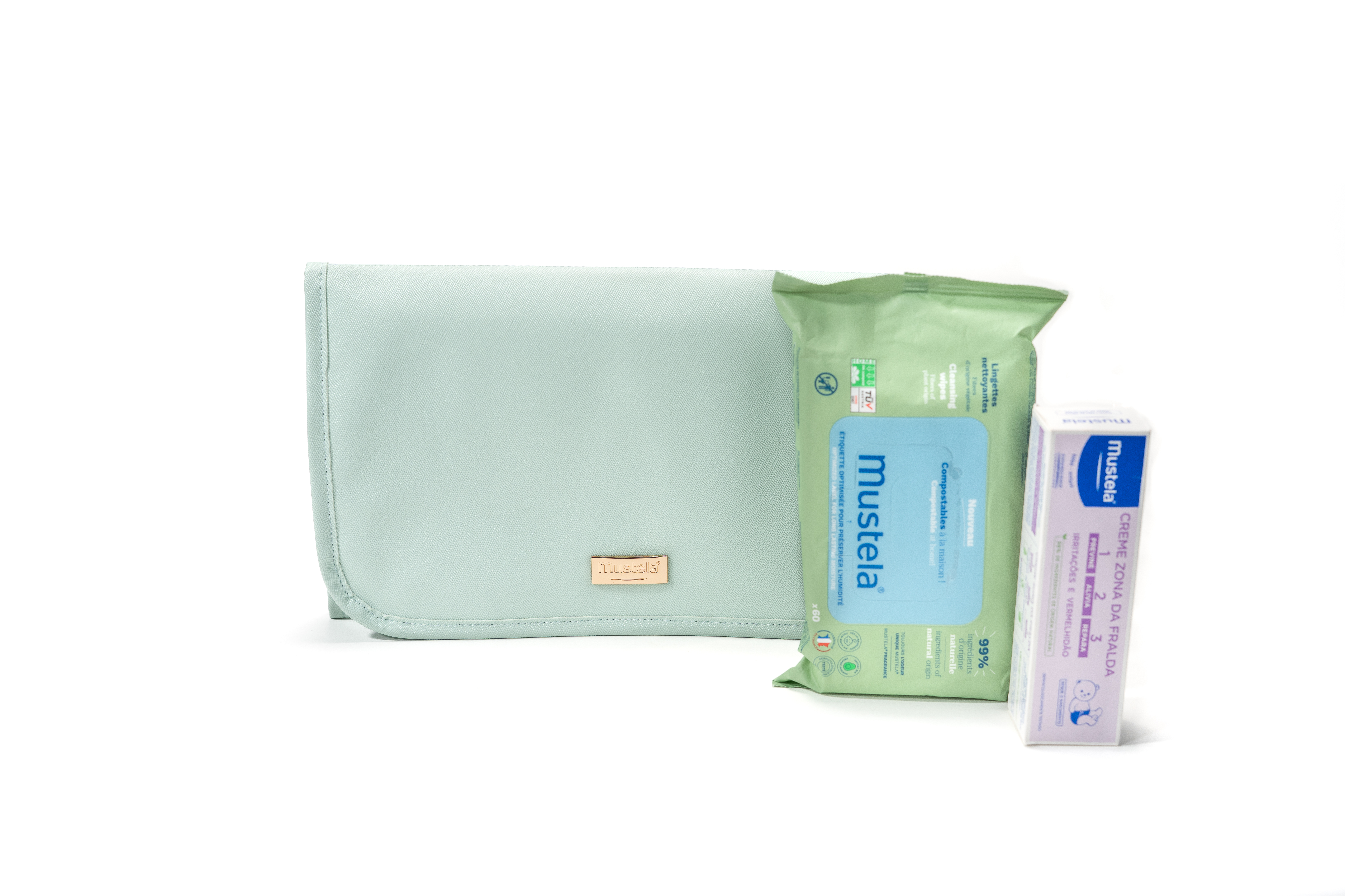 Mustela Kit Muda Fralda Bebé Menta