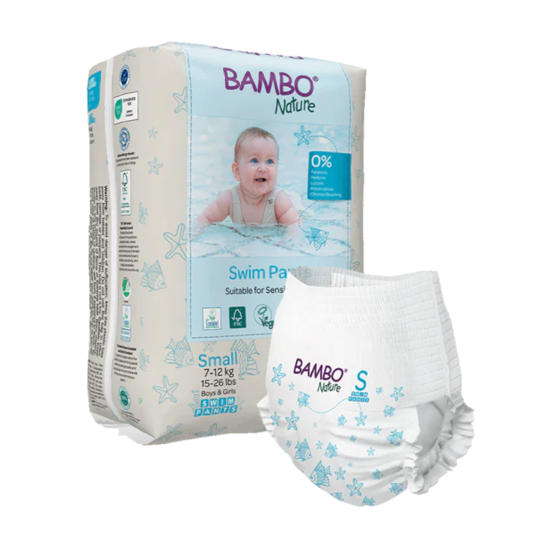 Bambo Nature Fralda Swim_Tam. S_7-12Kg (12 unidades)