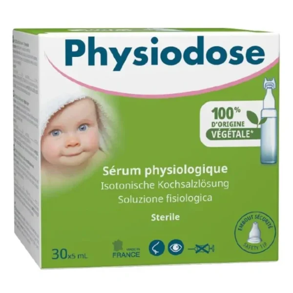 Physiodose Soro Fisiológico Vegetal - 5ml (x30 unidades)