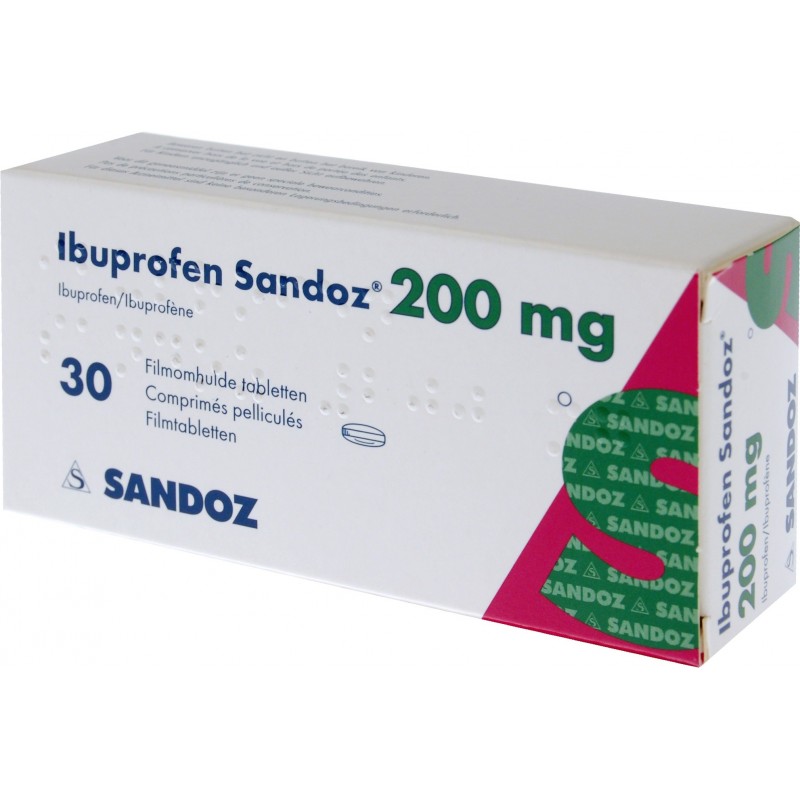 Ibuprofeno Sandoz MG 200mg (x20 comprimidos)