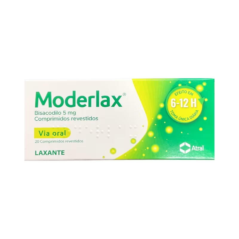 Moderlax , 5 Mg Blister 40 Unidade(S) Comp Revest