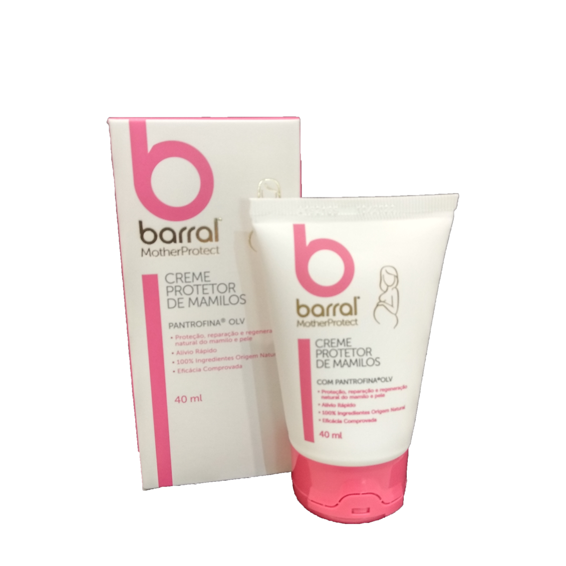 Barral Motherprotect Creme Protetor Mamilos - 40ml